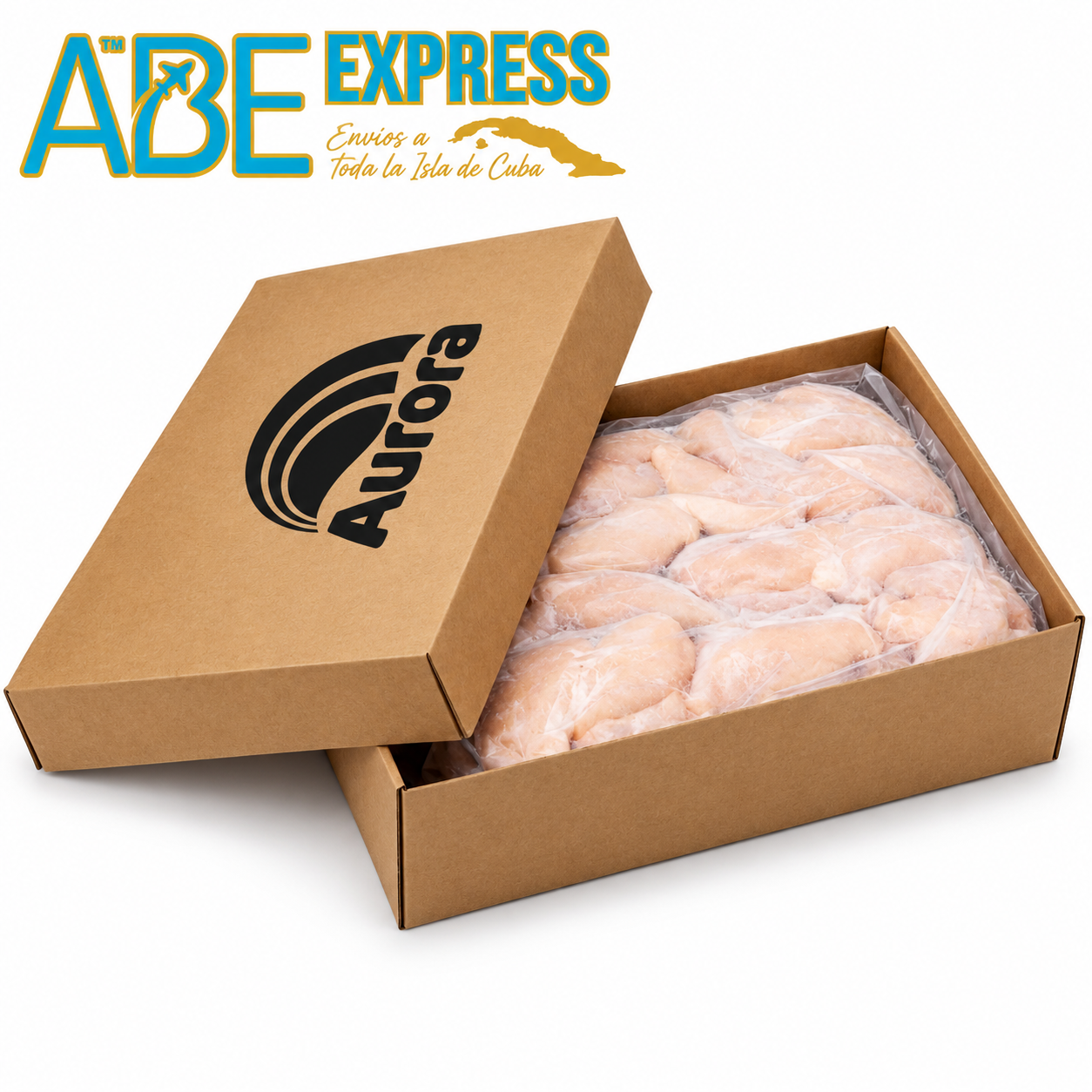 Pechuga de Pollo Natural 15 Kg/33 lbs