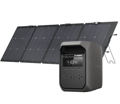 Ecoflow Delta 3 Clásica con Panel Solar Bifacial 220 W