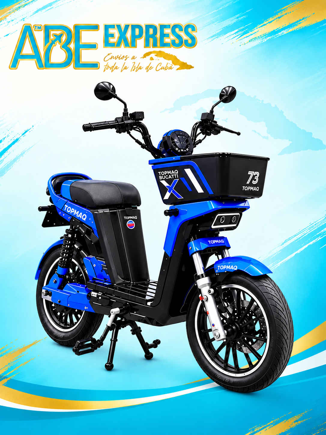 Bicimoto Topmaq 48 V-45Ah