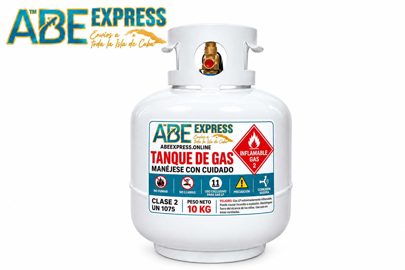 Balita de Gas LP 10 KG