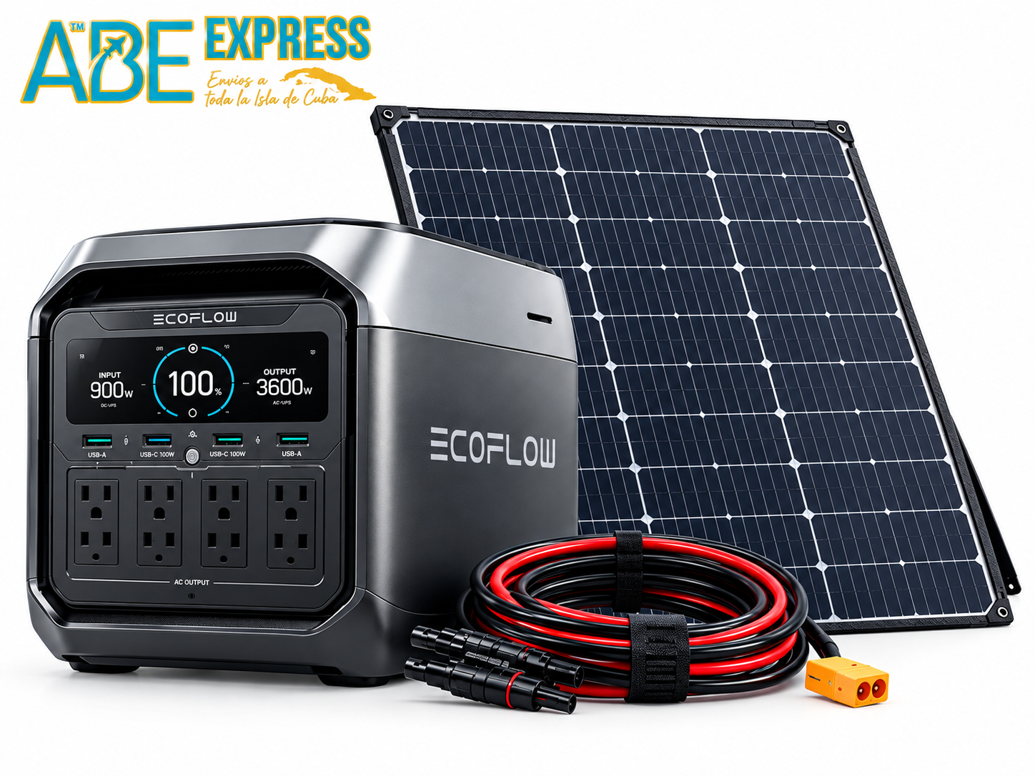 Ecoflow Delta 3 con Panel Solar Bifacial 485 W